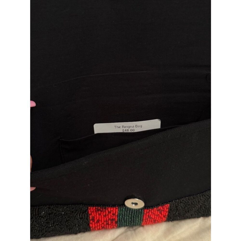 Beaded Bee Clutch - Designer Inspired - Picture 5 of 6